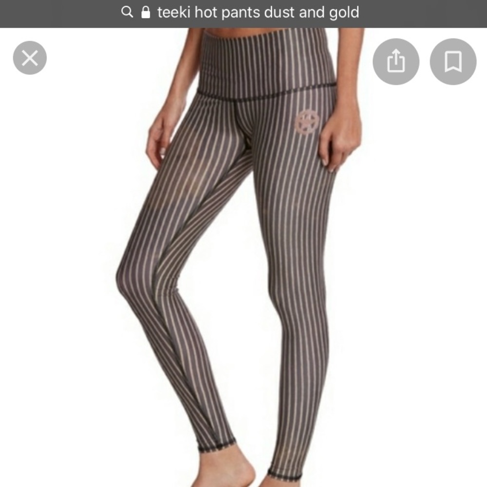 Teeki hot pants Dust and Gold
